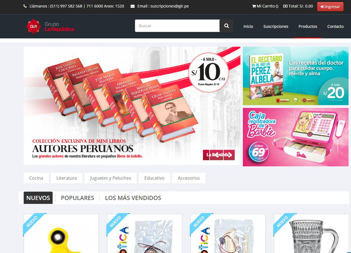 Grupo La República Prestashop